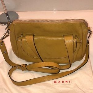 Marni, Yellow shoulder bag